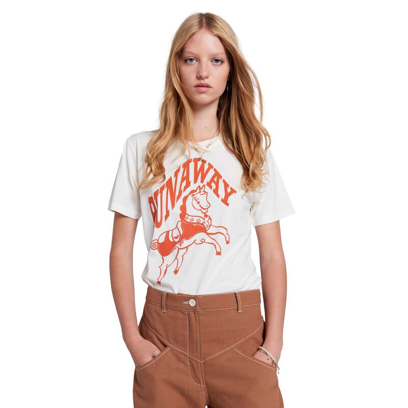 Karen Walker Runaway Carousel Organic Cotton T-Shirt image number 0